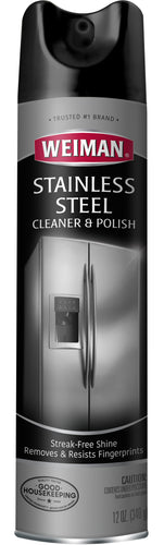 STAINLESS STEEL CLEANER & POLISH AEROSOL 340 g