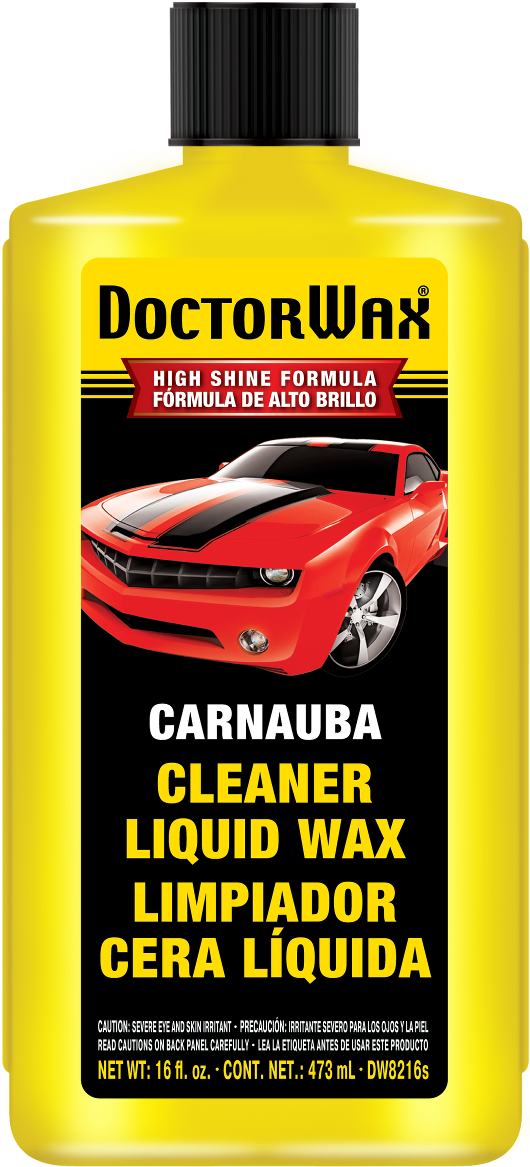 DOCTORWAX CARNAUBA LIQUID WAX CAR POLISH 473ml