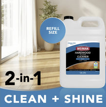 Load image into Gallery viewer, Weiman Hardwood Floor Cleaner - 128 Ounce Refill - Finished Engineered Hardwood