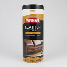 Load image into Gallery viewer, Weiman leather wipes, shoes, bags, jackets and wallets