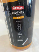 Load image into Gallery viewer, Weiman leather wipes, shoes, bags, jackets and wallets
