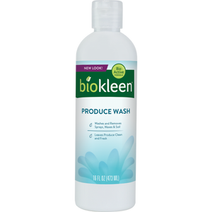 BIOKLEEN PRODUCE WASH - GREAT FOR FRUIT & VEGETABLE CLEANING 16 FL OZ/ 473ML